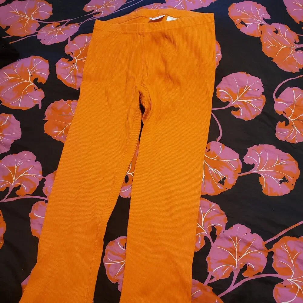Hanna Andersson Lot of 2 Bottoms Skirt Leggings Sz 160 (14/16) School Layering